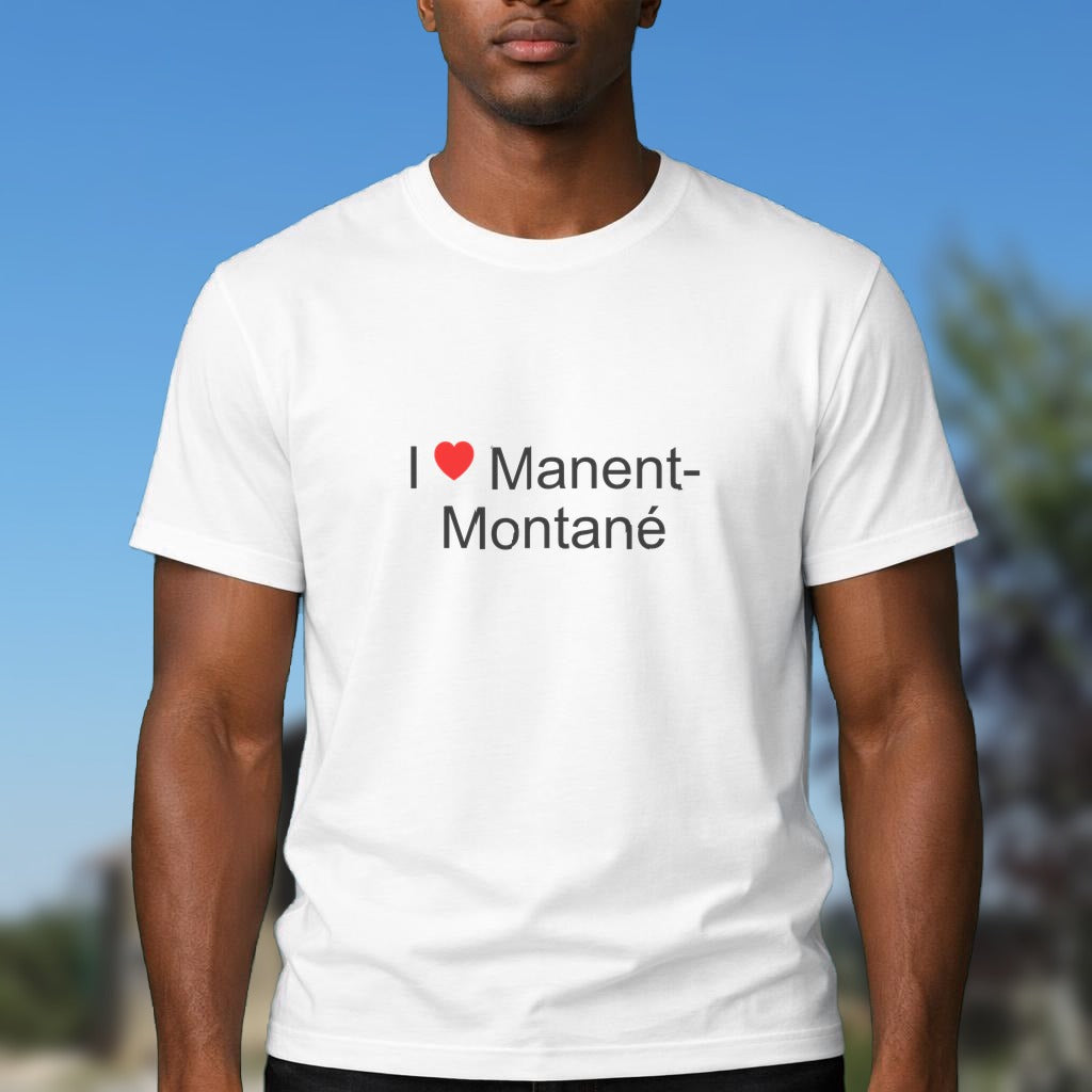 T-shirt I love manent-montané
