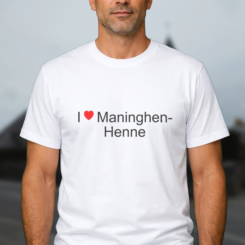 T-shirt I love maninghen-henne