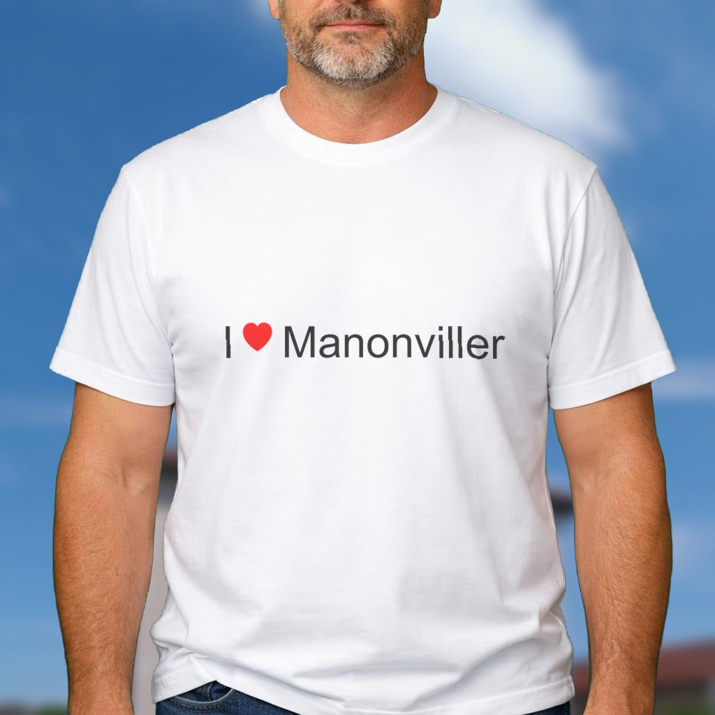 T-shirt I love manonviller