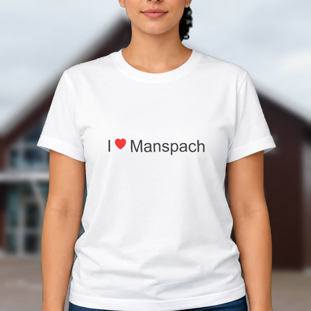 T-shirt I love manspach