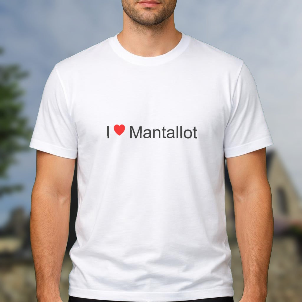T-shirt I love mantallot