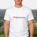 T-shirt I love marbache