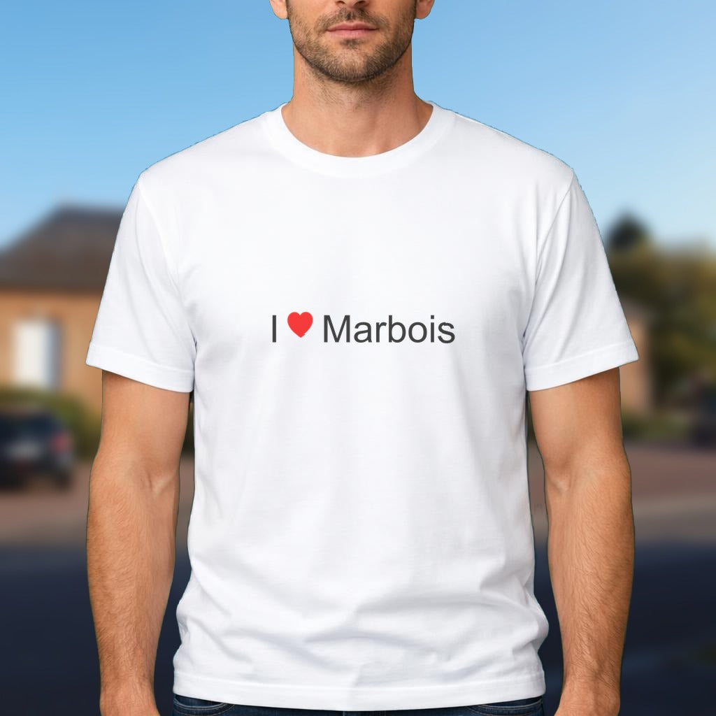 T-shirt I love marbois