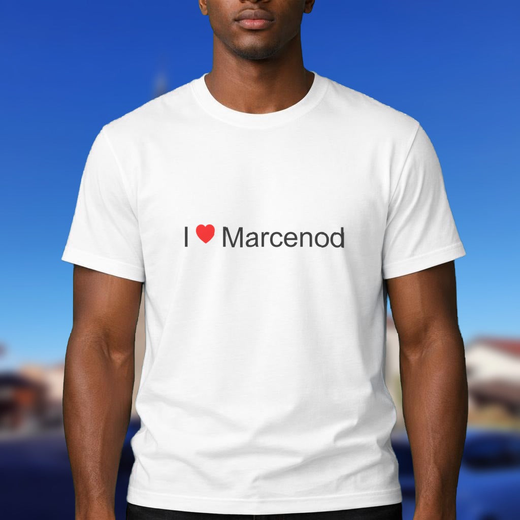 T-shirt I love marcenod
