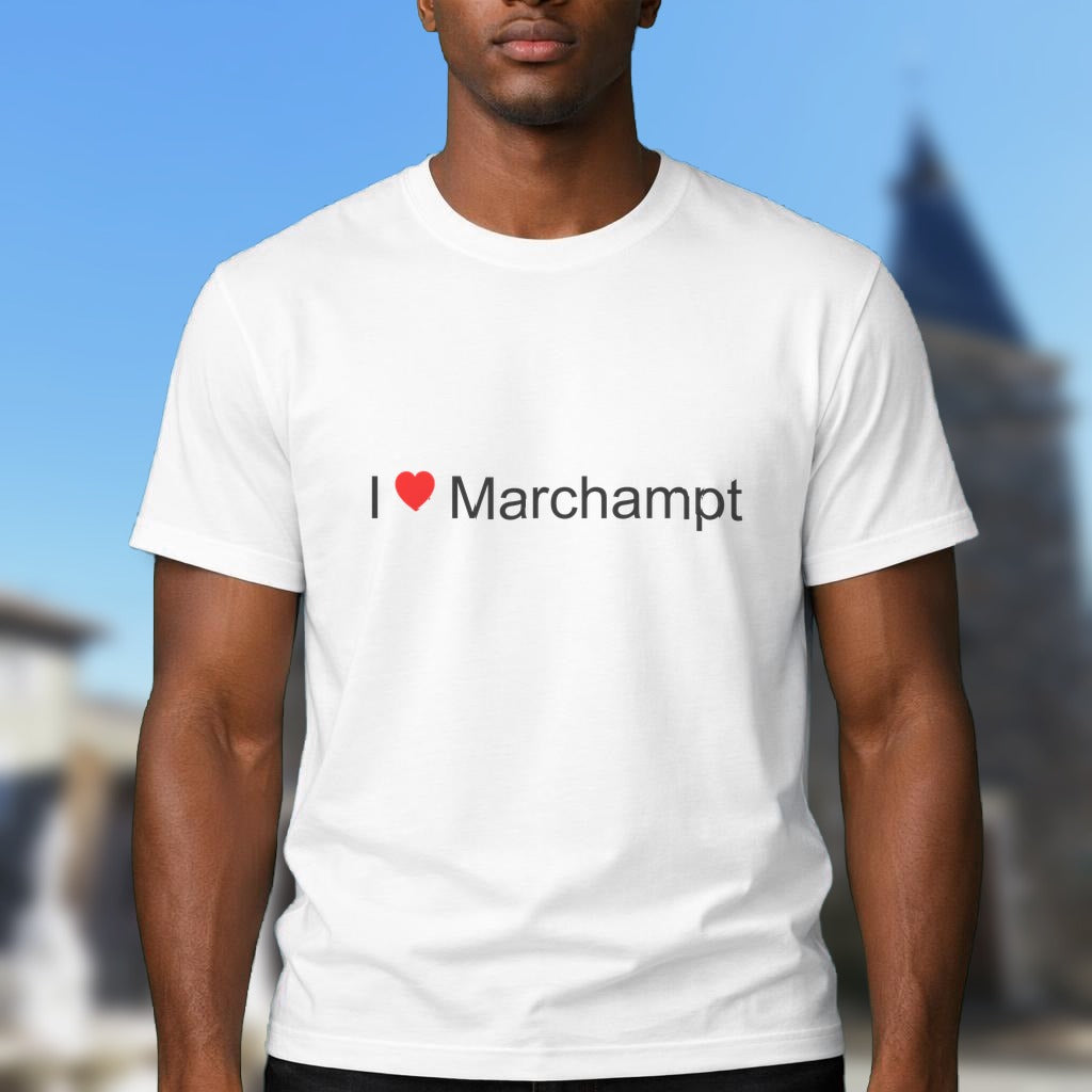 T-shirt I love marchampt