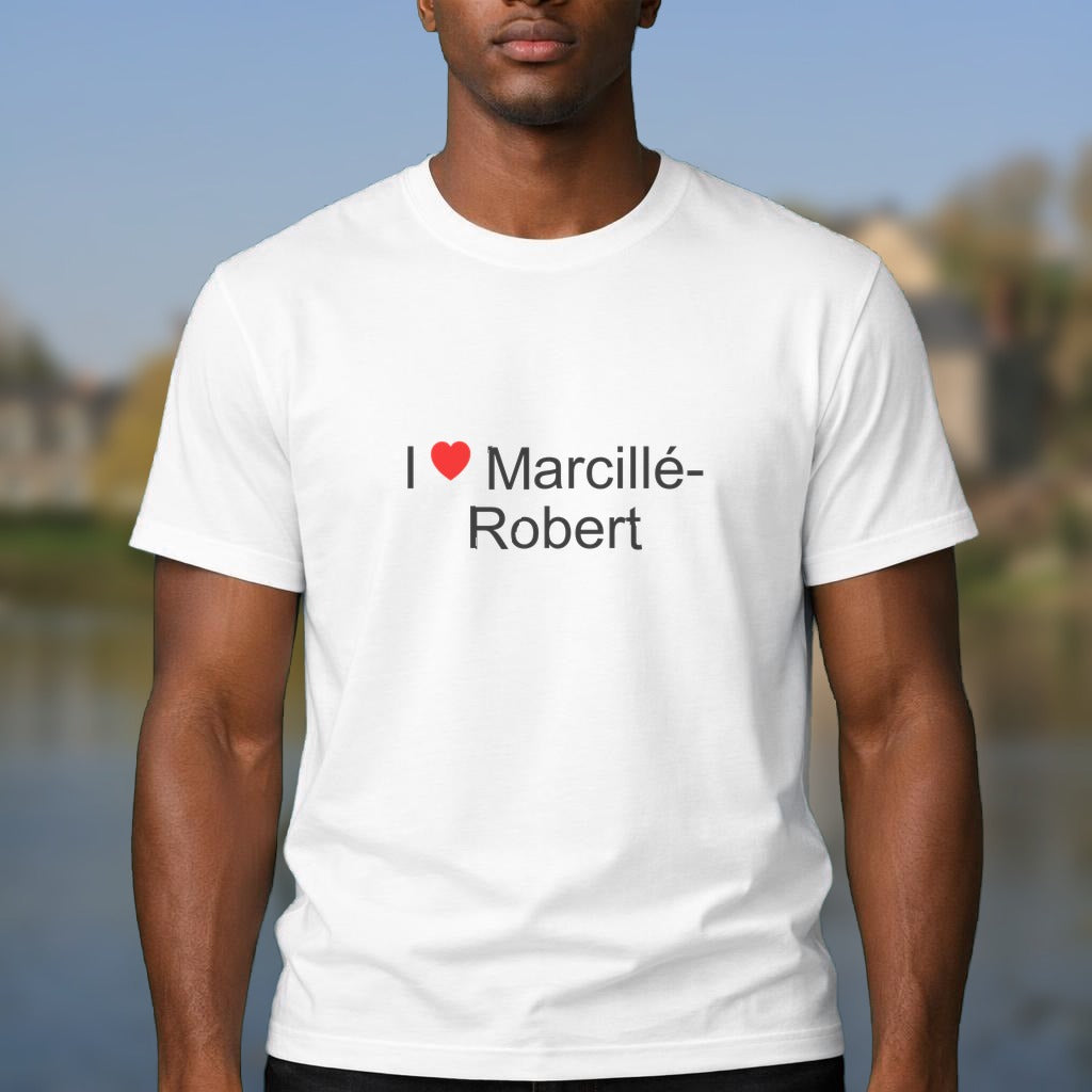 T-shirt I love marcillé-robert