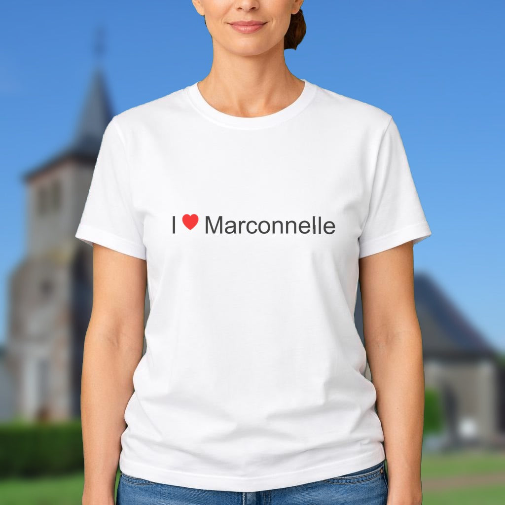 T-shirt I love marconnelle