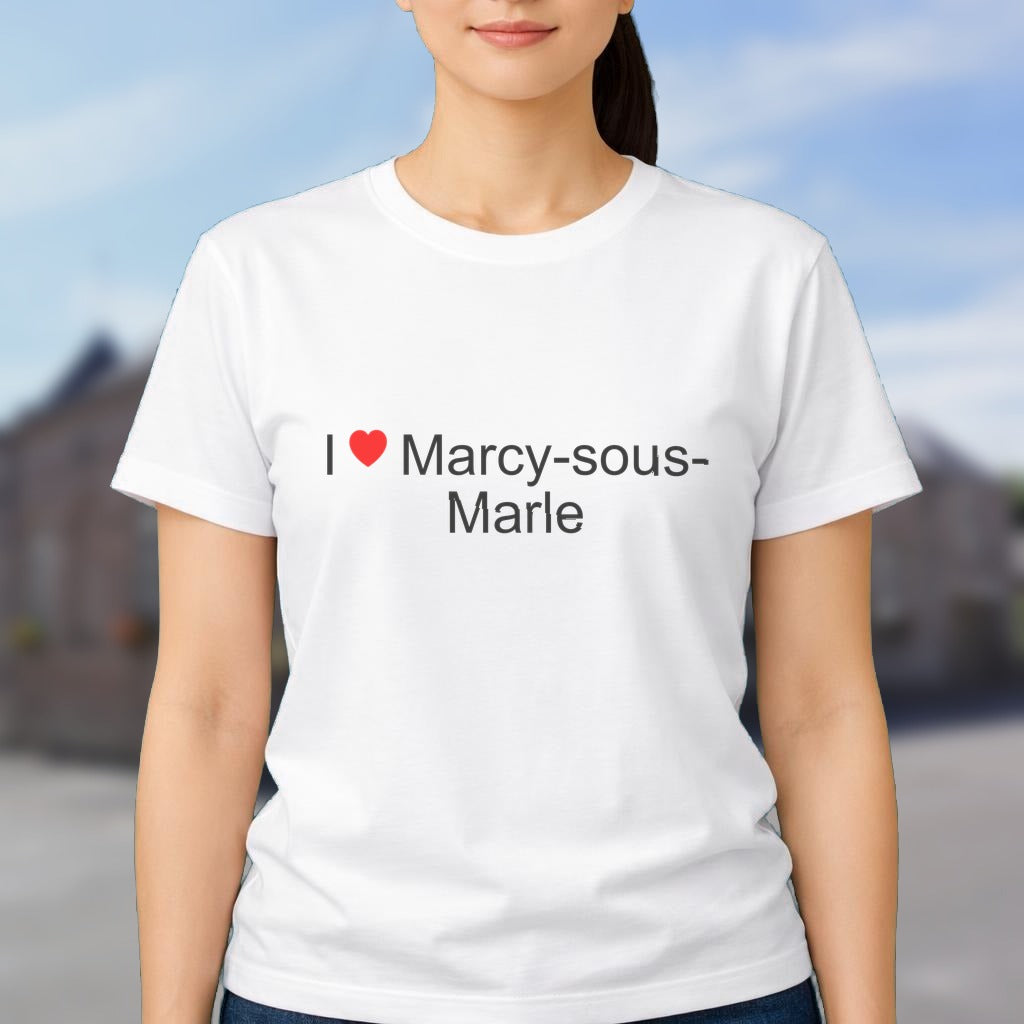 T-shirt I love marcy-sous-marle