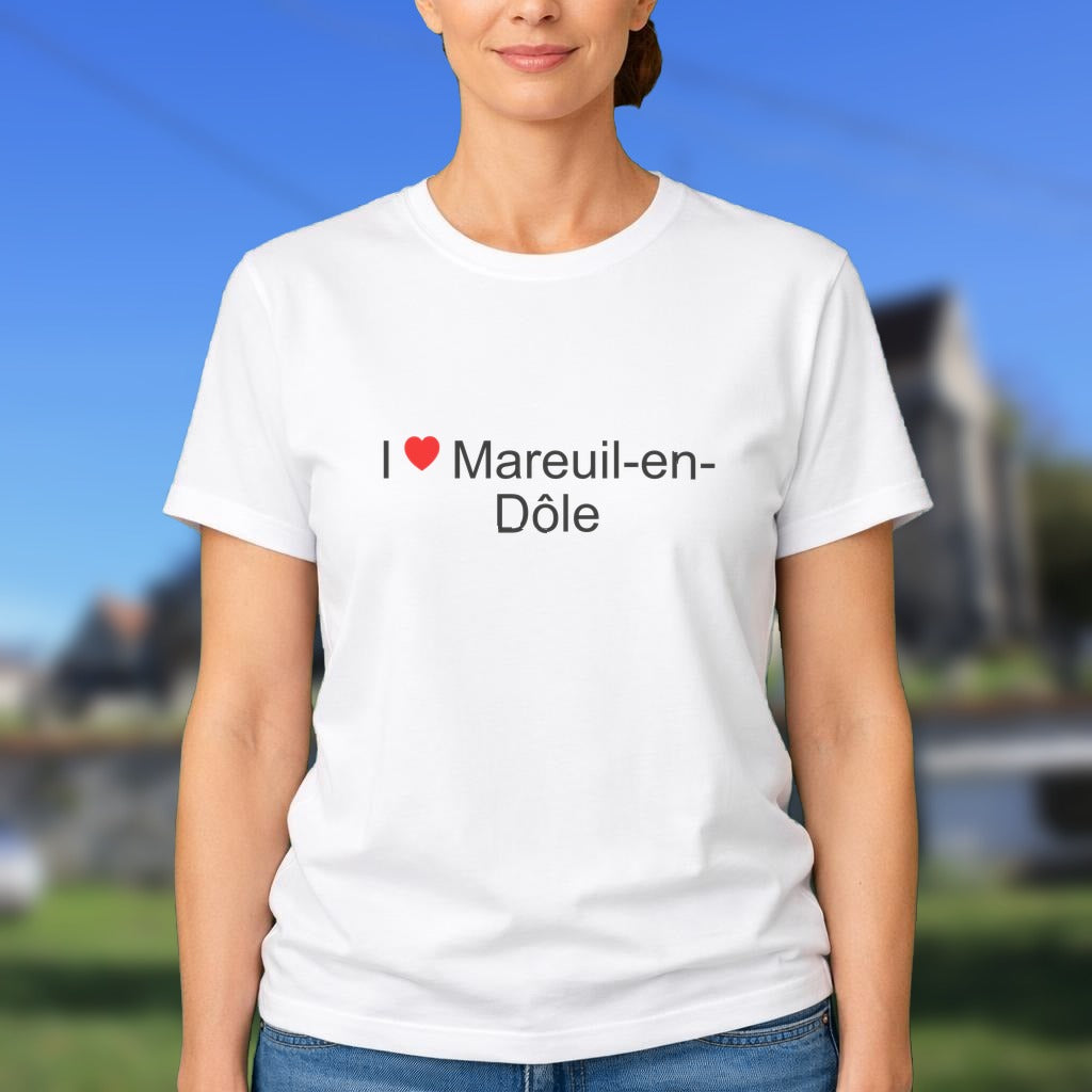 T-shirt I love mareuil-en-dôle
