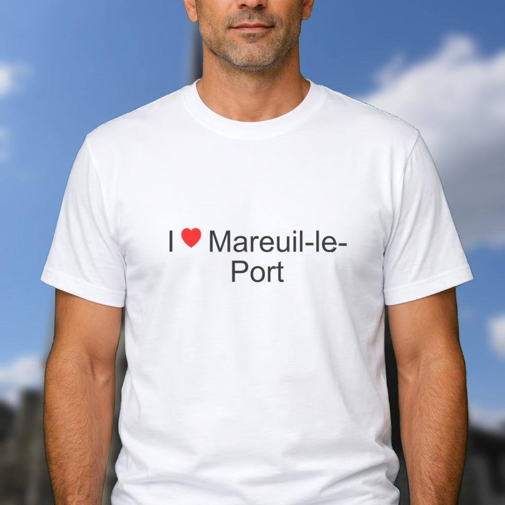 T-shirt I love mareuil-le-port