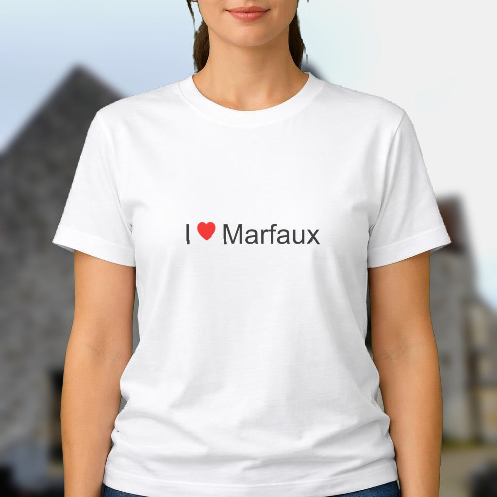 T-shirt I love marfaux
