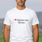 T-shirt I love marles-les-mines