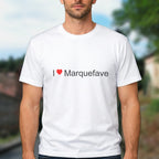 T-shirt I love marquefave
