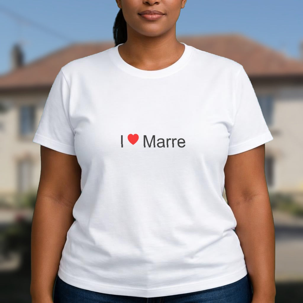 T-shirt I love marre