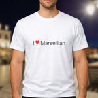 T-shirt I love marseillan