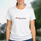 T-shirt I love marsolan
