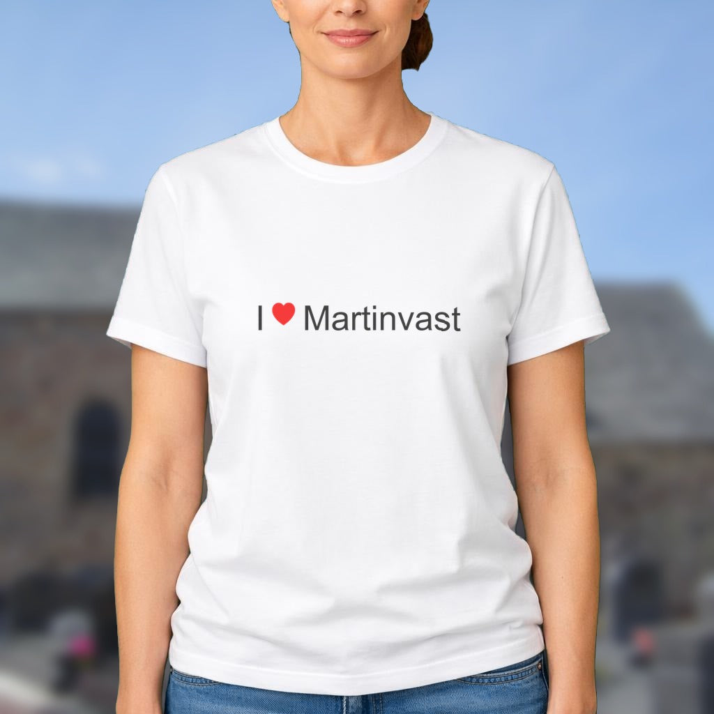 T-shirt I love martinvast