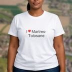 T-shirt I love martres-tolosane