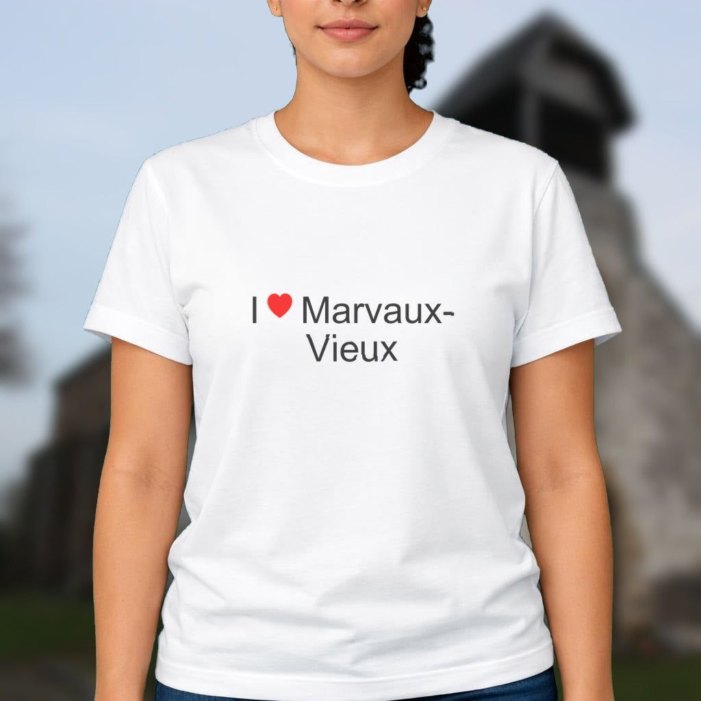 T-shirt I love marvaux-vieux