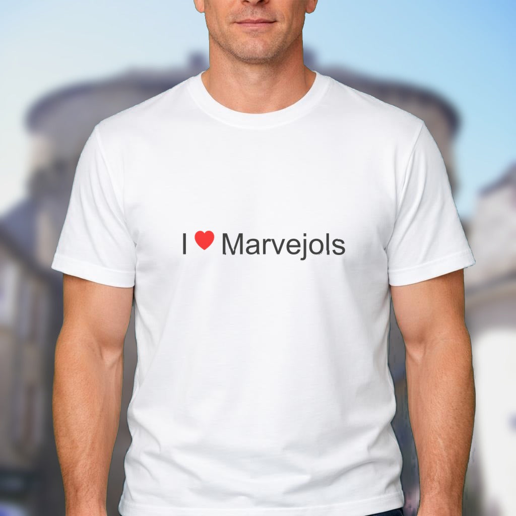 T-shirt I love marvejols