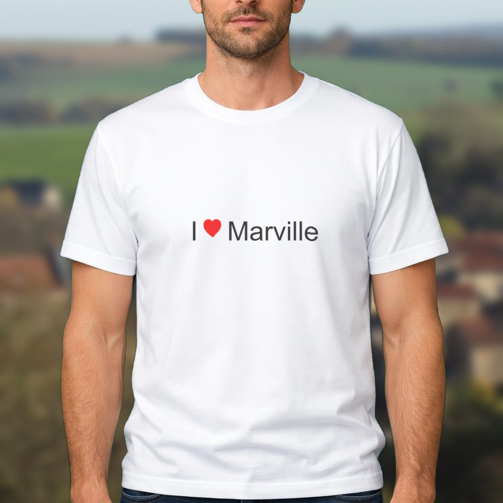 T-shirt I love marville