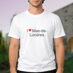 T-shirt I love mas-de-londres