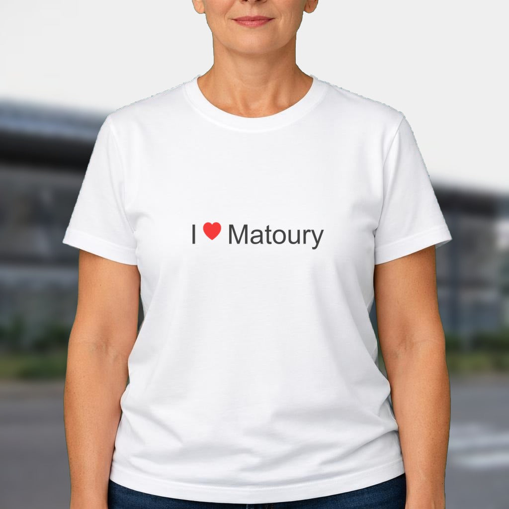 T-shirt I love matoury
