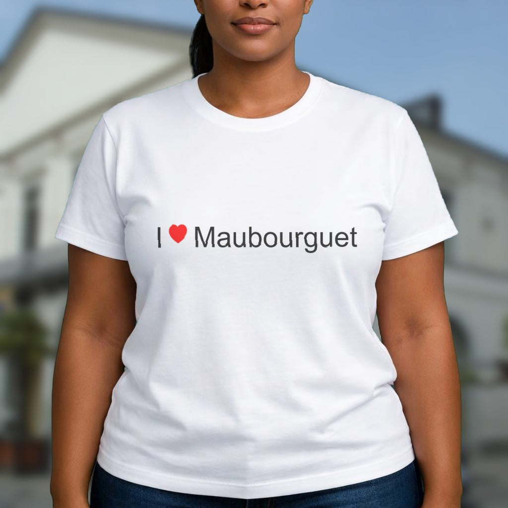T-shirt I love maubourguet