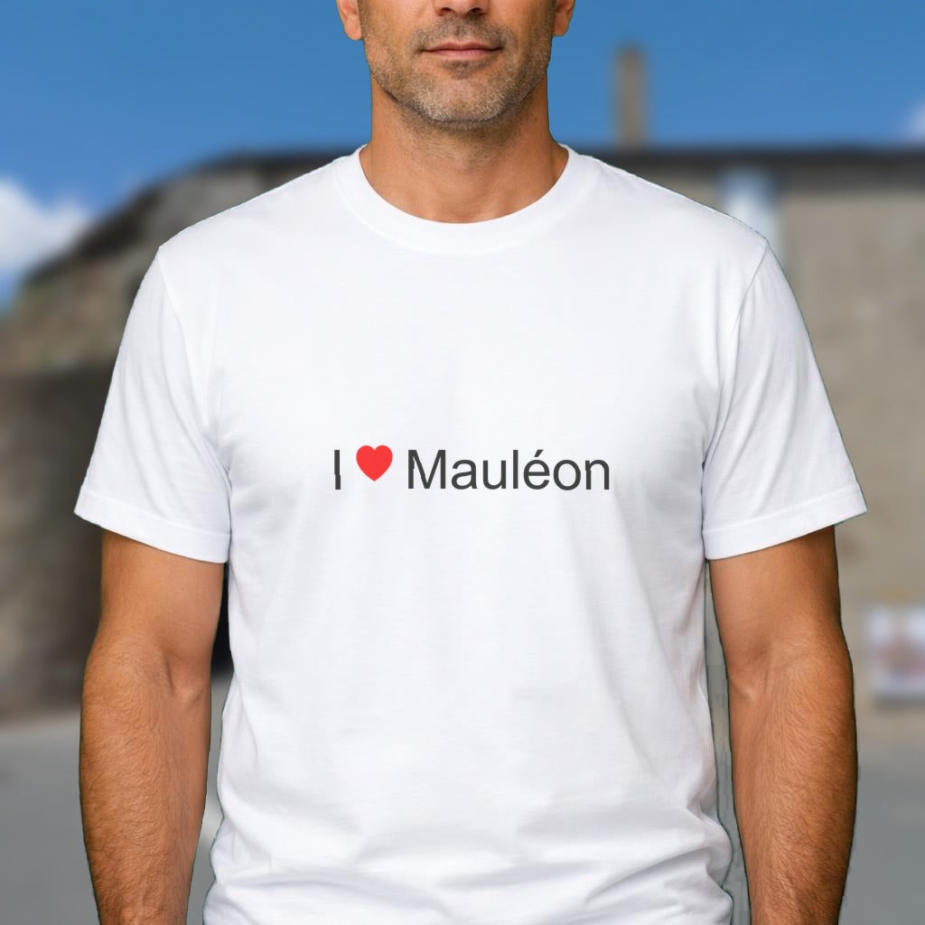 T-shirt I love mauléon