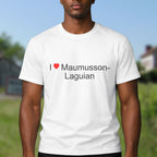 T-shirt I love maumusson-laguian