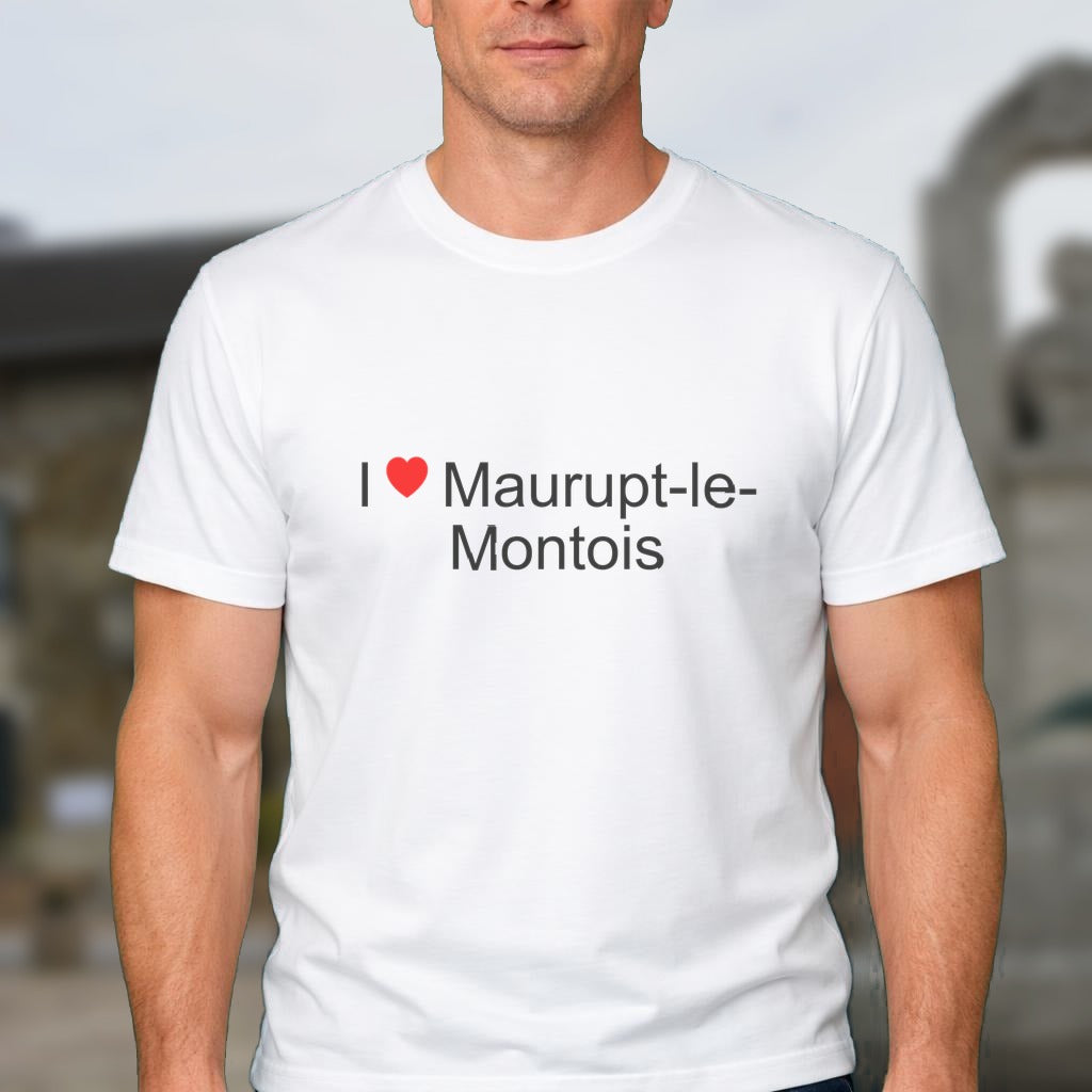 T-shirt I love maurupt-le-montois