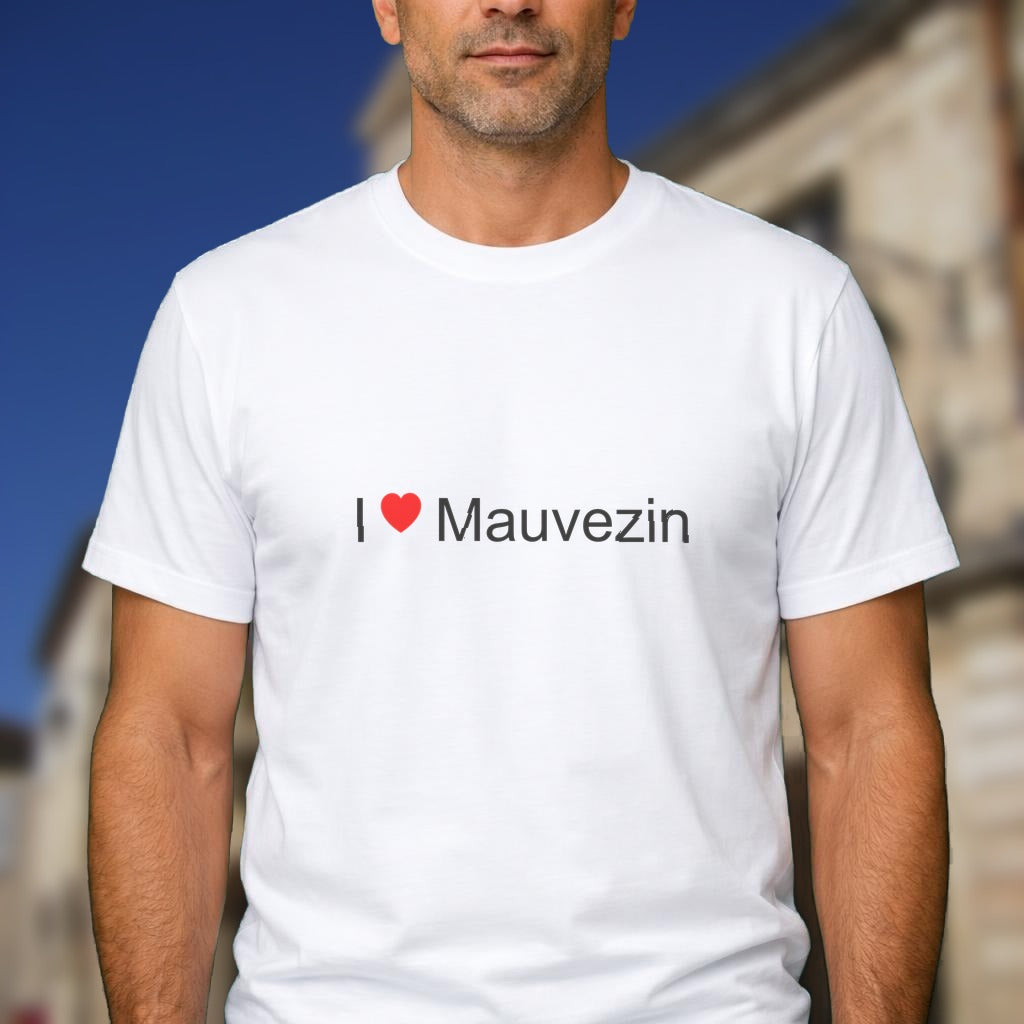 T-shirt I love mauvezin