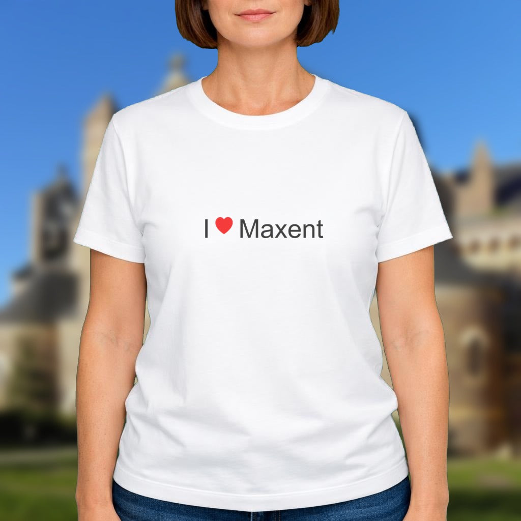T-shirt I love maxent