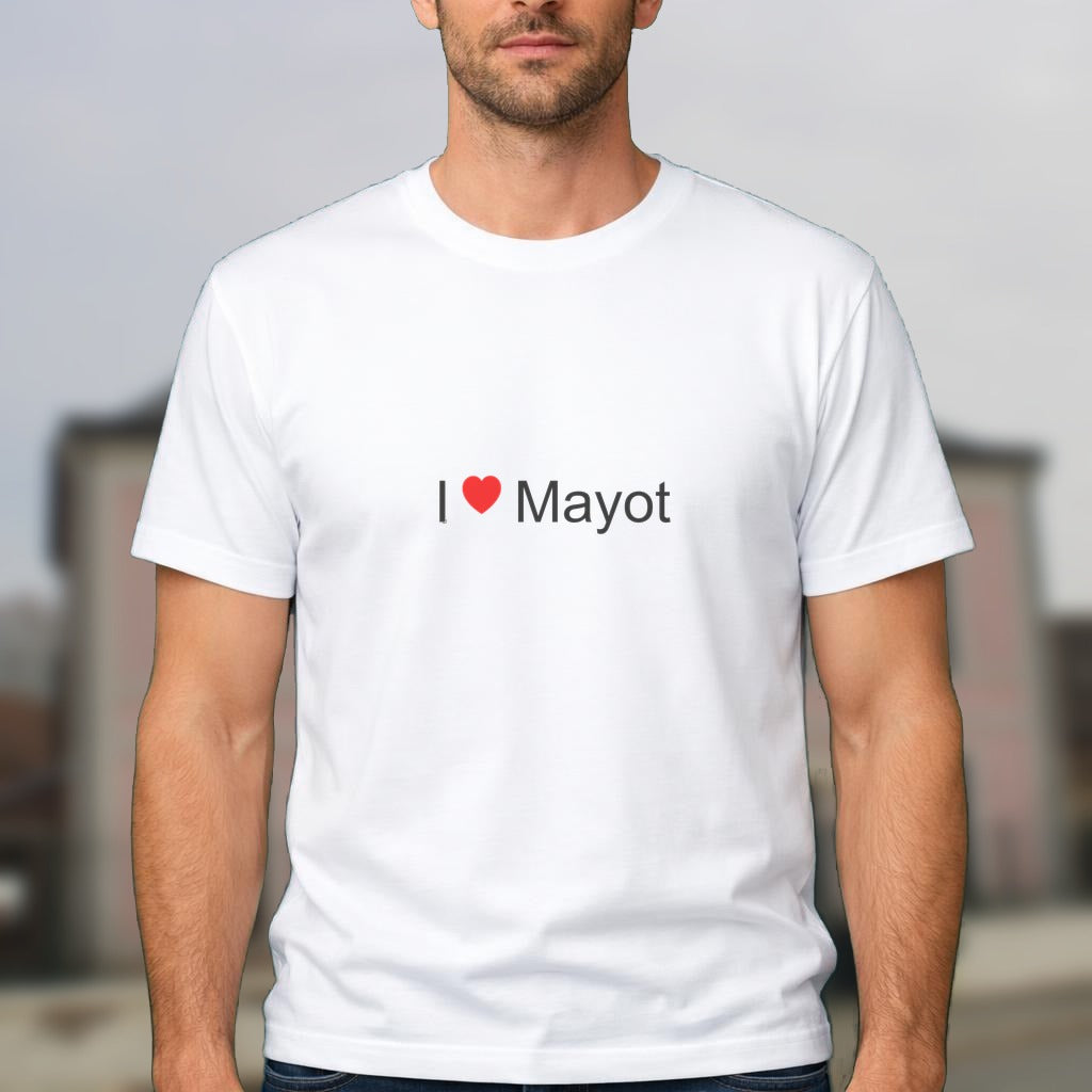 T-shirt I love mayot