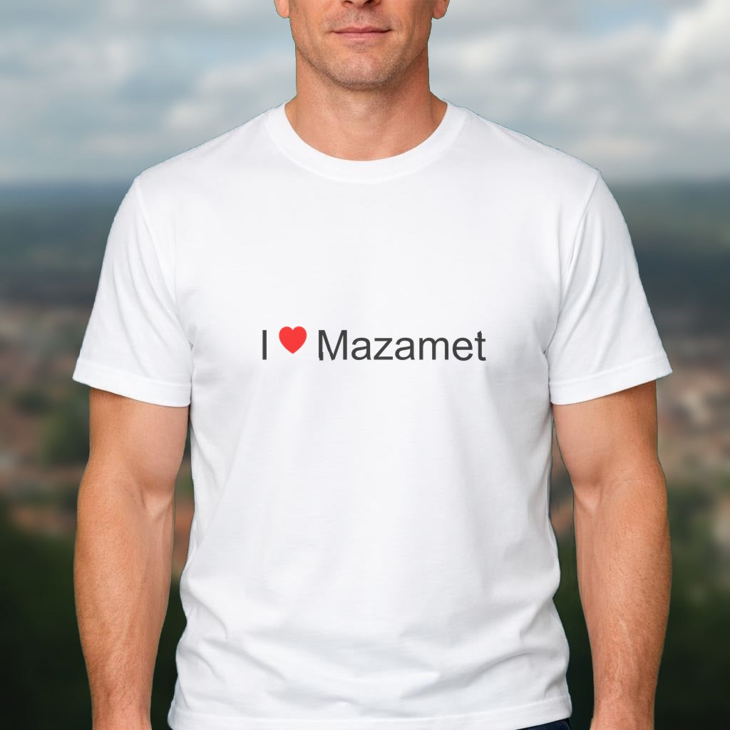 T-shirt I love mazamet