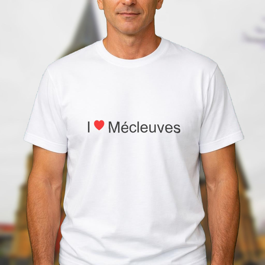 T-shirt I love mécleuves