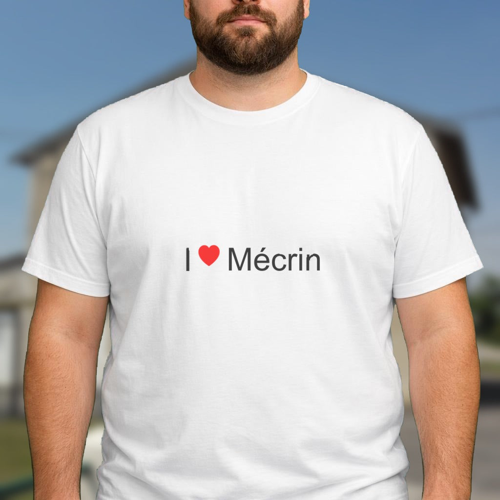 T-shirt I love mécrin