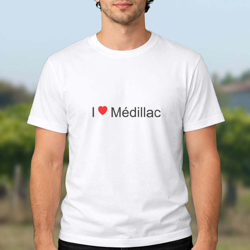 T-shirt I love médillac