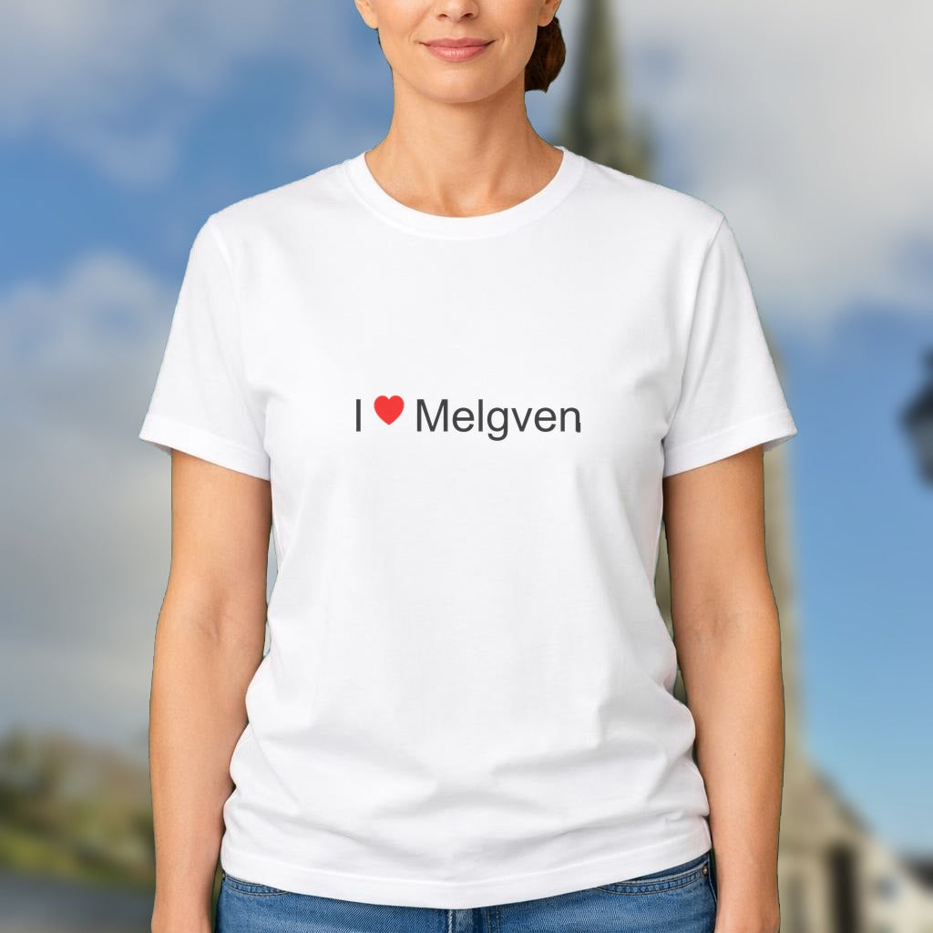 T-shirt I love melgven