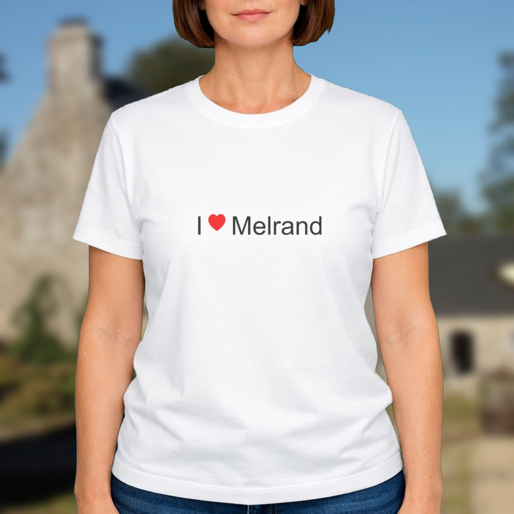 T-shirt I love melrand