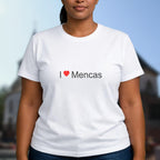 T-shirt I love mencas