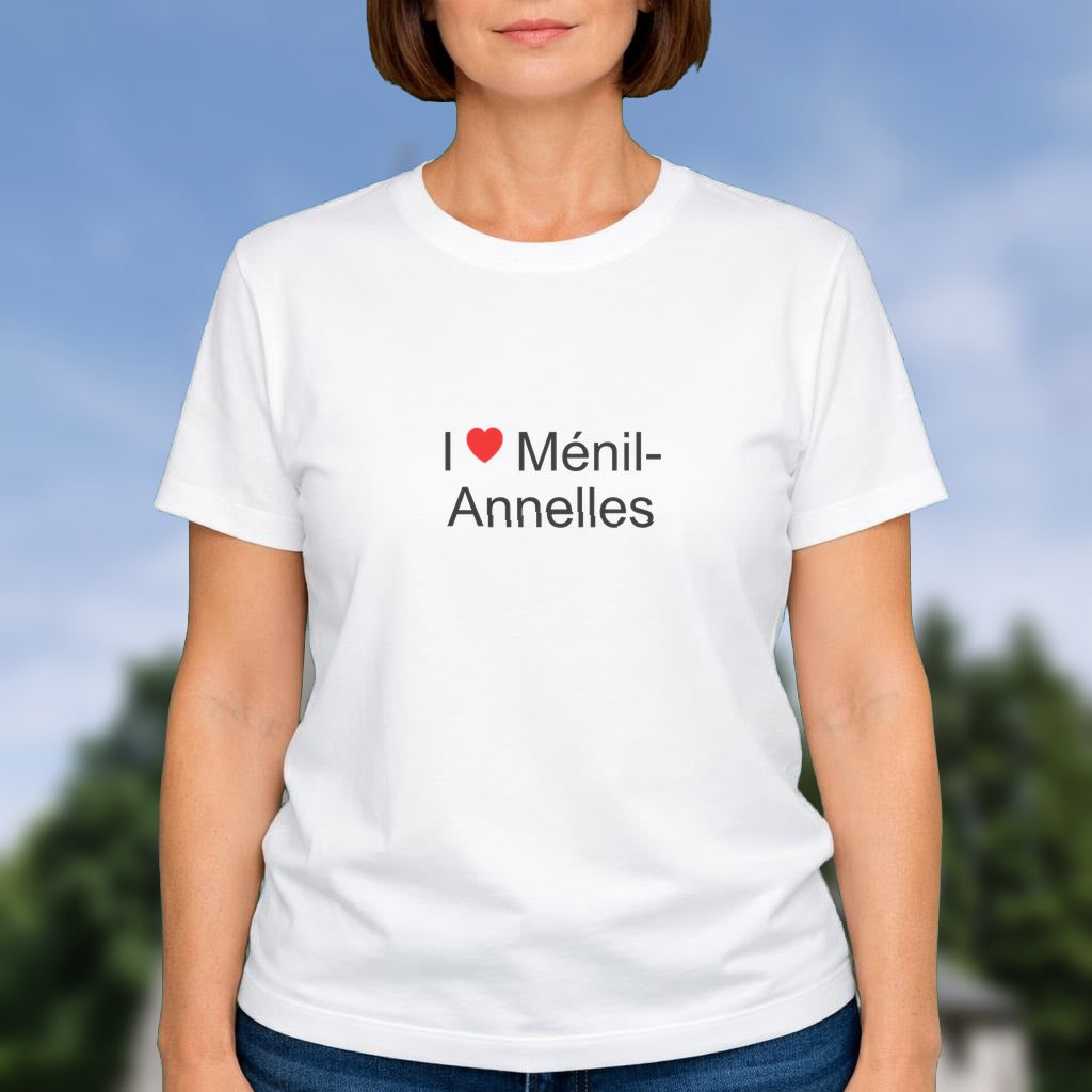T-shirt I love ménil-annelles