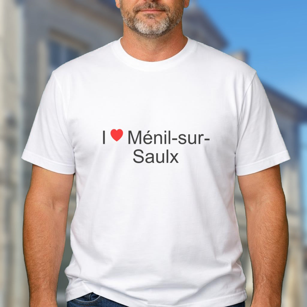 T-shirt I love ménil-sur-saulx