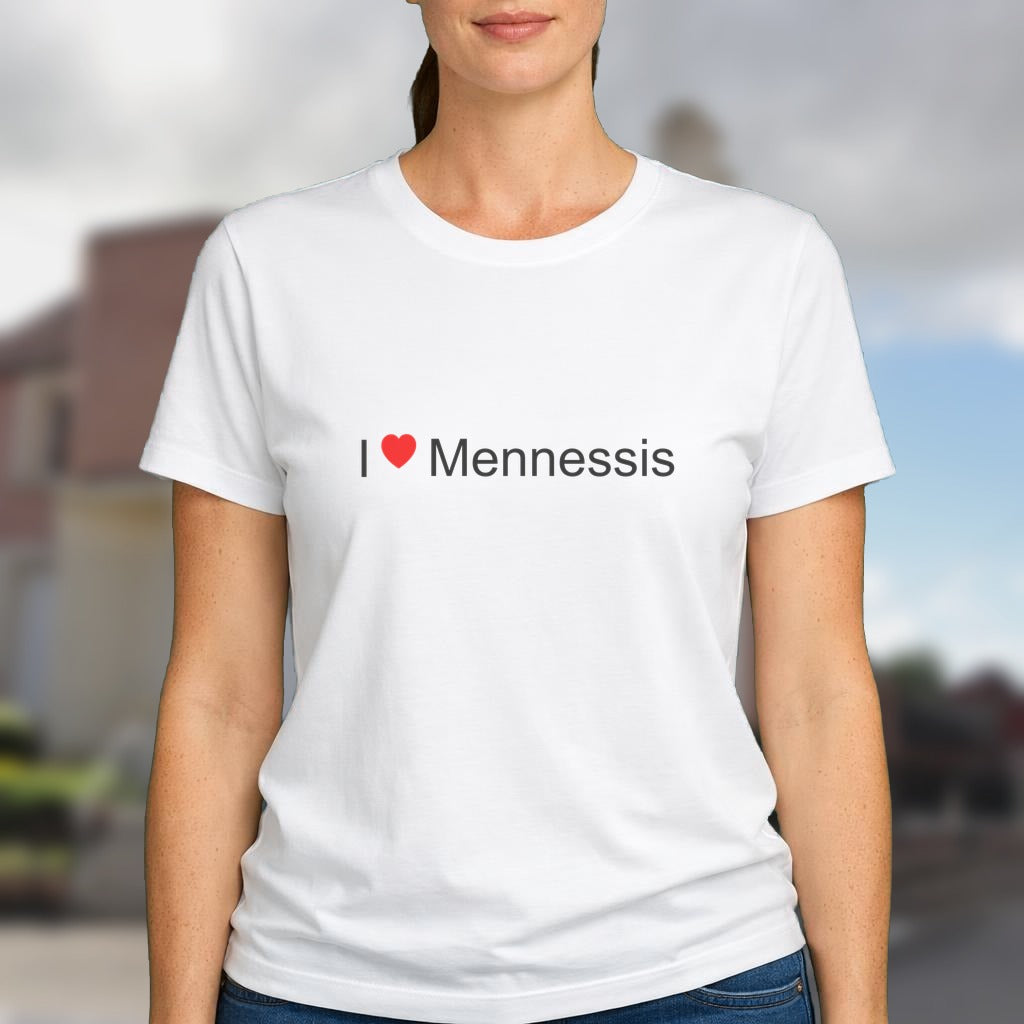 T-shirt I love mennessis