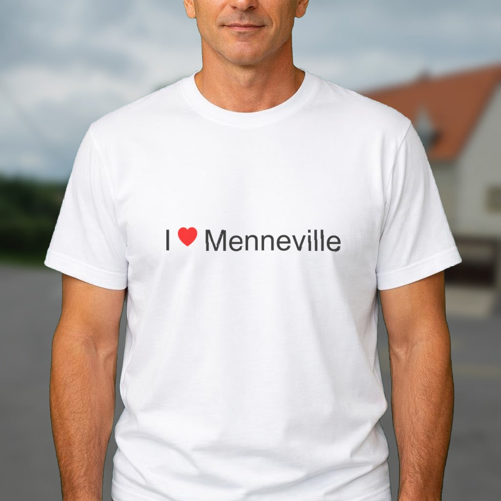 T-shirt I love menneville