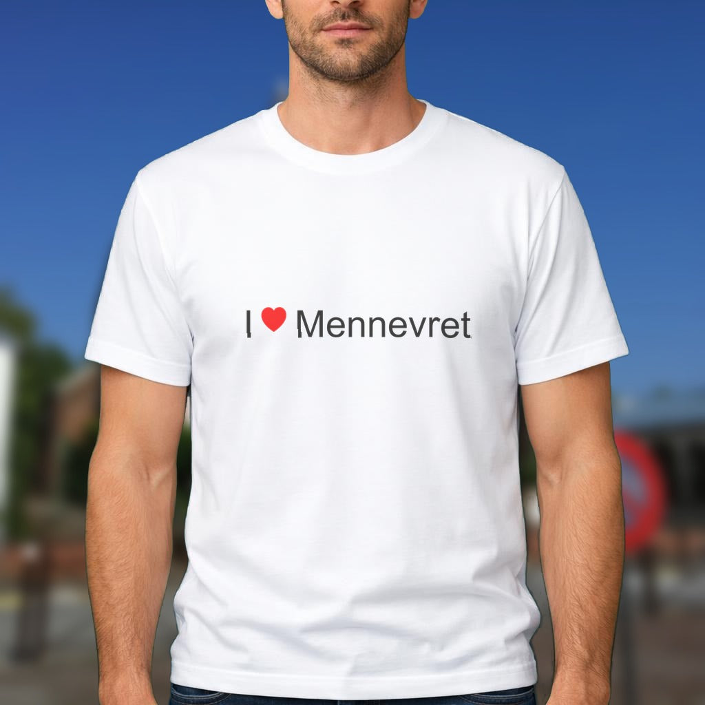 T-shirt I love mennevret