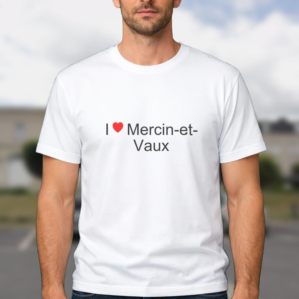 T-shirt I love mercin-et-vaux