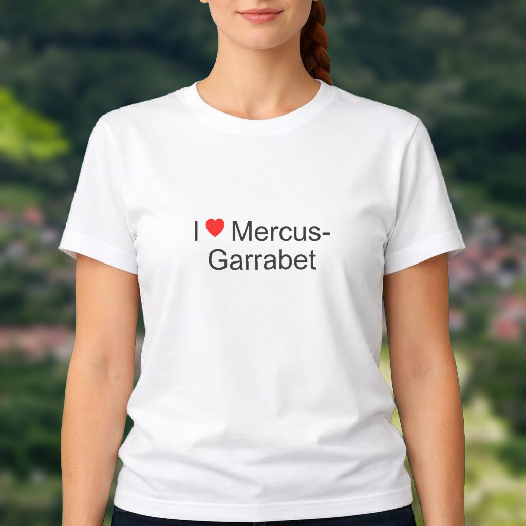 T-shirt I love mercus-garrabet