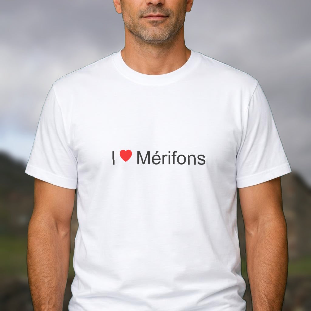 T-shirt I love mérifons