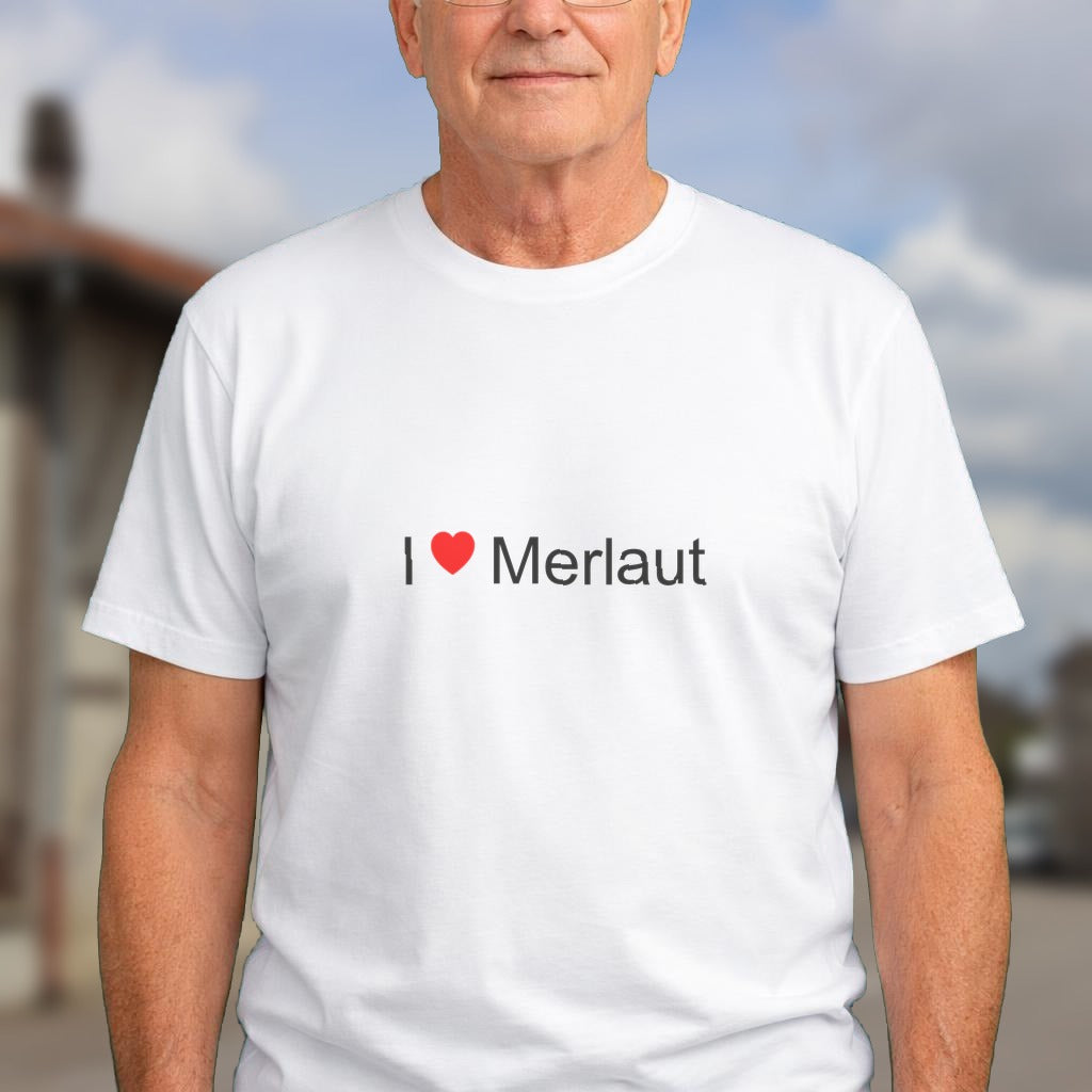 T-shirt I love merlaut